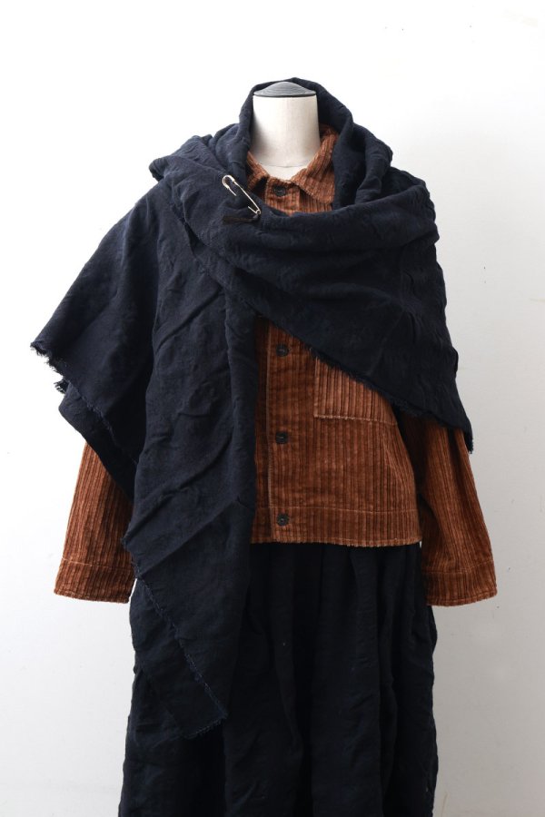 画像7: Wide Stole C/W Washed Shadow Check (NV)