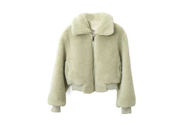 画像1: GÉGÉ AVIATOR CROPPED JUMPER (GRH)