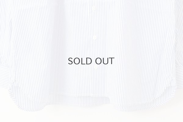 画像7: 別注!! BANDCOLLAR SHIRT LONDON STRIPE (BBL)