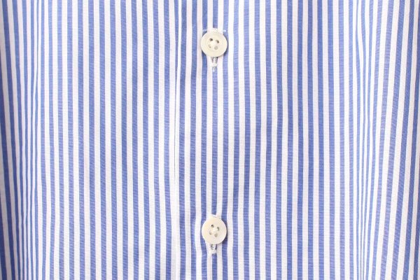 画像4: 別注!! BANDCOLLAR SHIRT LONDON STRIPE (BBL)