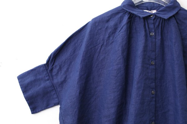 画像5: Half Sleeve Gather Shirts (SB)