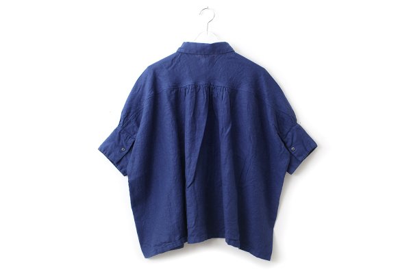 画像2: Half Sleeve Gather Shirts (SB)