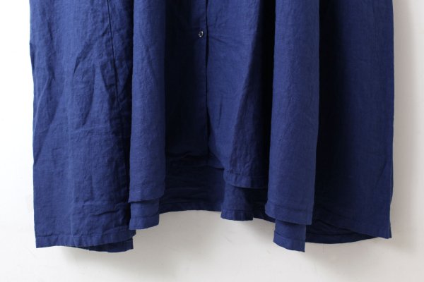 画像7: Open Collar Gathered Dress (SB)
