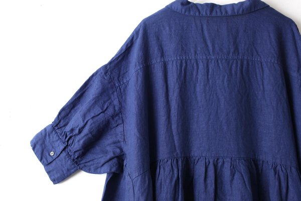 画像9: Open Collar Gathered Dress (SB)