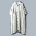 Open Collar Gathered Dress (SC)