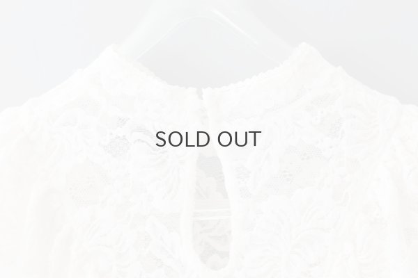 画像6: RWDania Lace LS Ruffle Lace Top 101261 (IV)