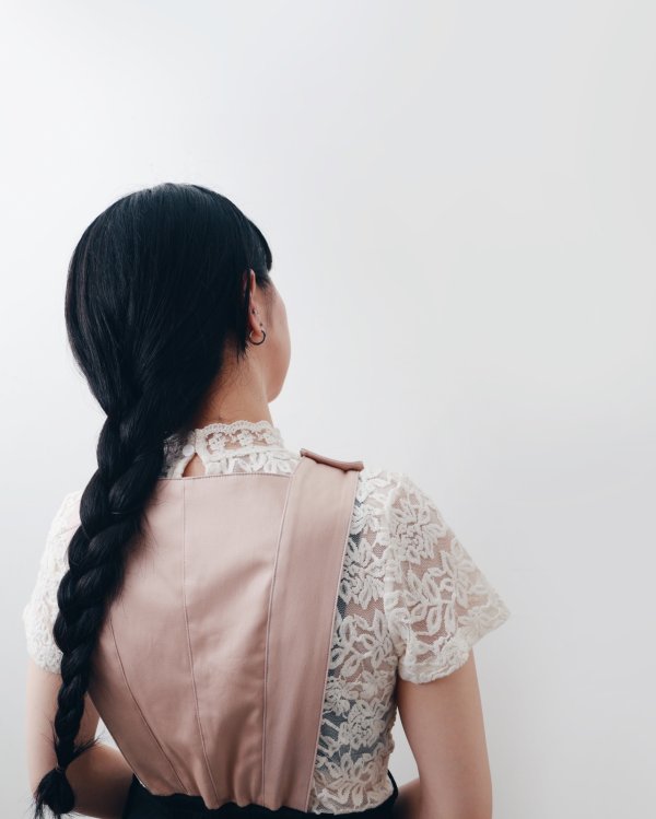 画像18: SALE!! RWDelicia Capsleeve Regular T-neck Top 100956 (BK)