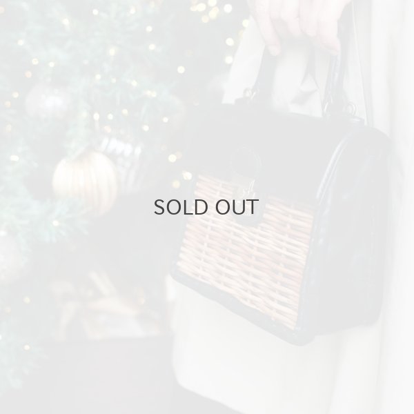 画像18: カーフ・ハンドバッグ S (BK)