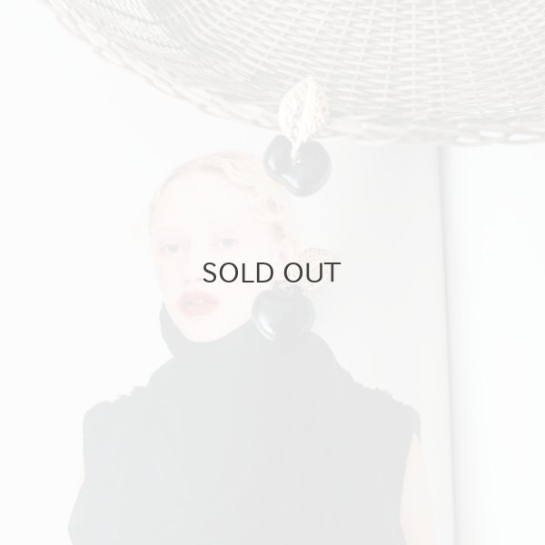 画像6: France dead stock チェリーイヤリング 大（OR）