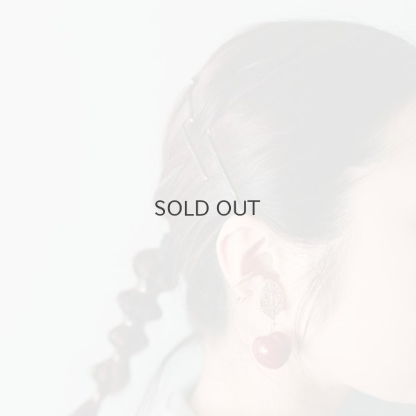 画像5: France dead stock チェリーイヤリング 大（OR）