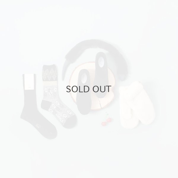 画像12: ベルベットスリッポンシューズ（BK）