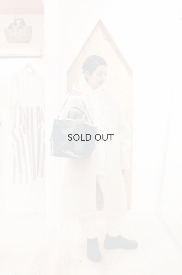 画像18: PVC Y字トート M・6号 PVCキャンバス (14531:BKBK)