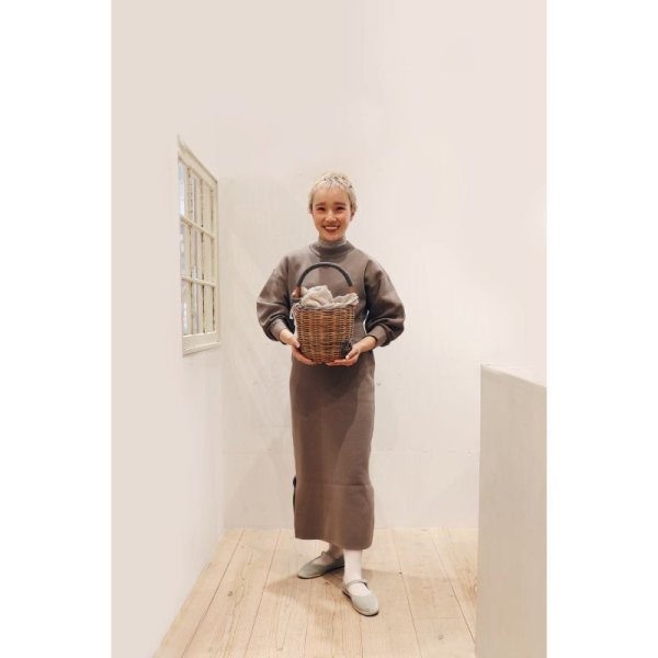 画像22: SALE40%OFF!! 別注!! AMOSSAミラノリブ ワンピース (FPK:90)