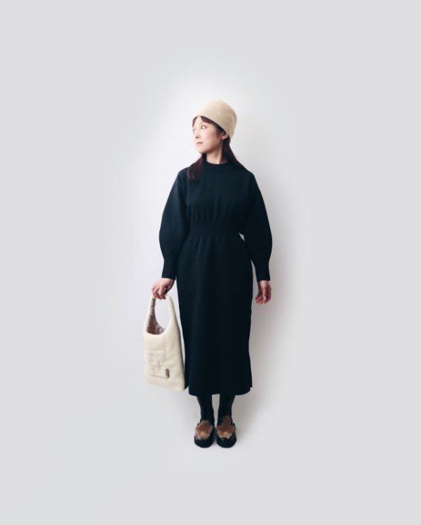 画像11: SALE40%OFF!! 別注!! AMOSSAミラノリブ ワンピース（SLPK:14）