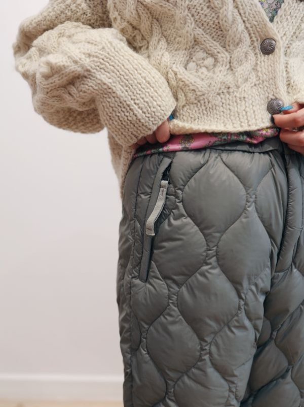 画像16: ミリタリー ダウンパンツ-ソフトシェル (TAION-131LSML-1:OFWH)