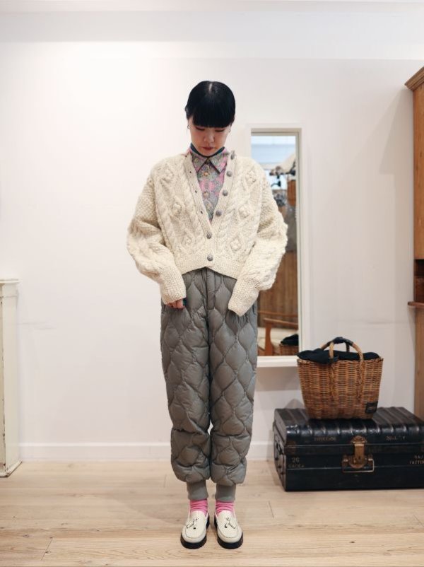 画像12: ミリタリー ダウンパンツ-ソフトシェル (TAION-131LSML-1:OFWH)