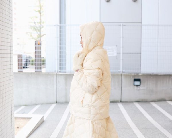 画像14: シティ フードダウンジャケット (TAION-106JKCI:OF)