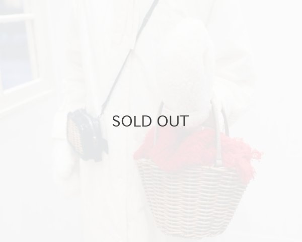 画像12: 牛ソフト籐付き長財布 E金具 (BK）