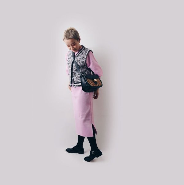 画像11: SALE40%OFF!! 別注!! AMOSSAミラノリブ ワンピース（MPK:06）