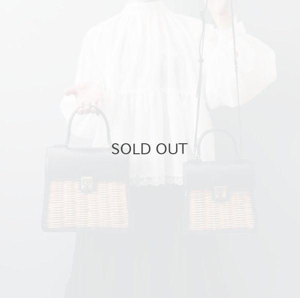 画像20: カーフ・ハンドバッグ S (BK)