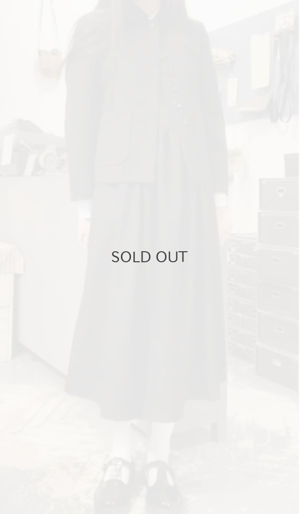 画像29: ウールギャバ 丸襟ジャケット (NV)