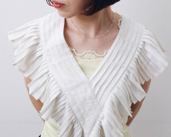 画像8: レースタンクトップ シルク (5405:SRS)