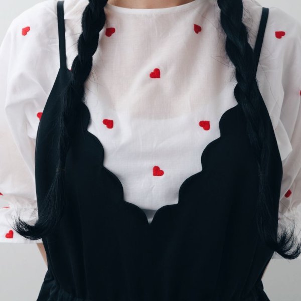 画像19: 別注!! Powder satin オールインワン (BK)