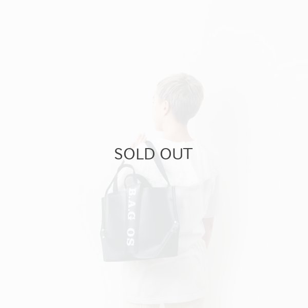 画像15: PVC Y字トート M・6号 PVCキャンバス (14531:BKBK)