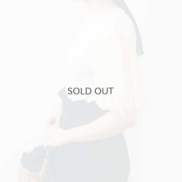 画像12: Cotton Frice T-Shirts With Mesh Sleeves KNT196G (TQ)