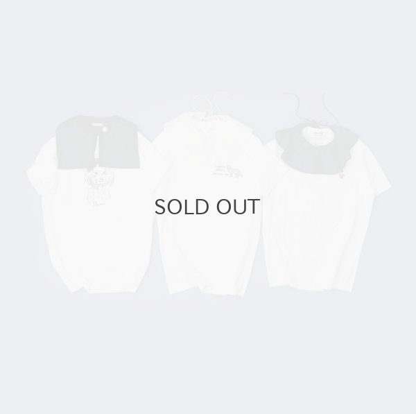 画像22: Big Ruffle Collar Organza (BK)