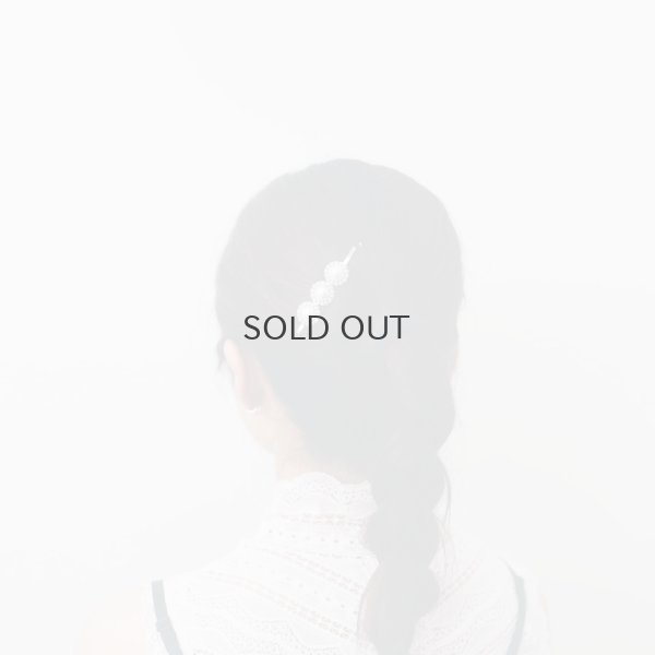 画像11: pearl×crystal hair pin (30739)