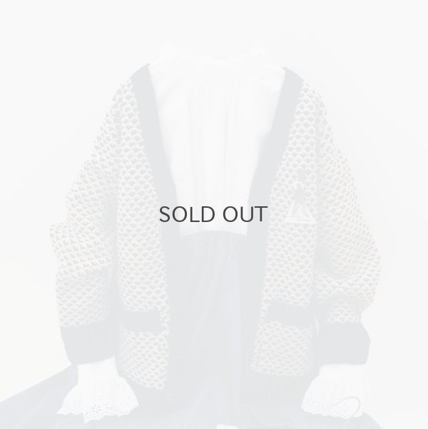 画像45: 別注!! 100/2 ブロードレースブラウス (WH)