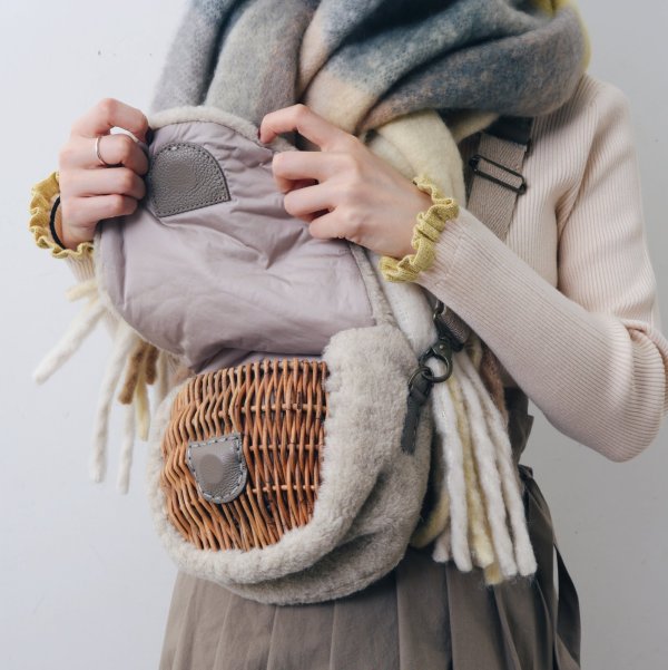 画像17: ボディバッグS・ウールボア (15667:NT)