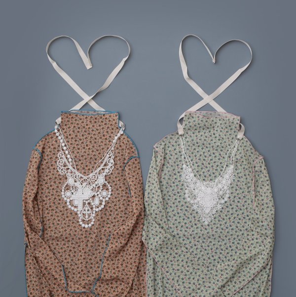 画像15: 別注!! lace necklace (BK)