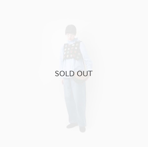画像10: knit gardener vest (BK)