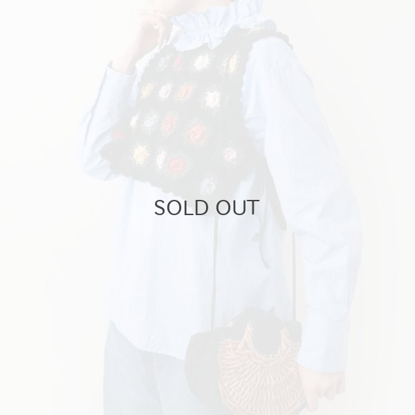 画像11: knit gardener vest (BK)