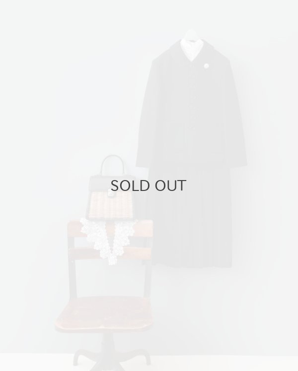 画像32: ウールギャバ 丸襟ジャケット (NV)