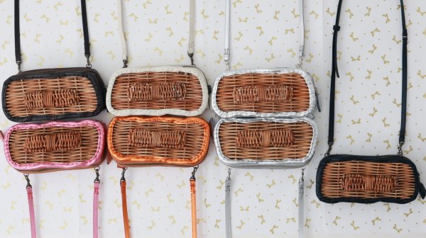 画像19: 別注!! メタリックレザー リボンポシェット (OR）