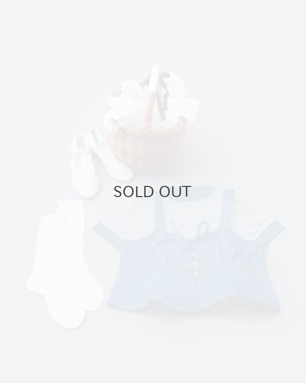 画像19: Panel-rib M/N Tee 829C (WHT-BU)