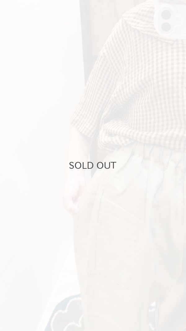 画像11: W/LギャザーワイドPT (252-3389:BG)