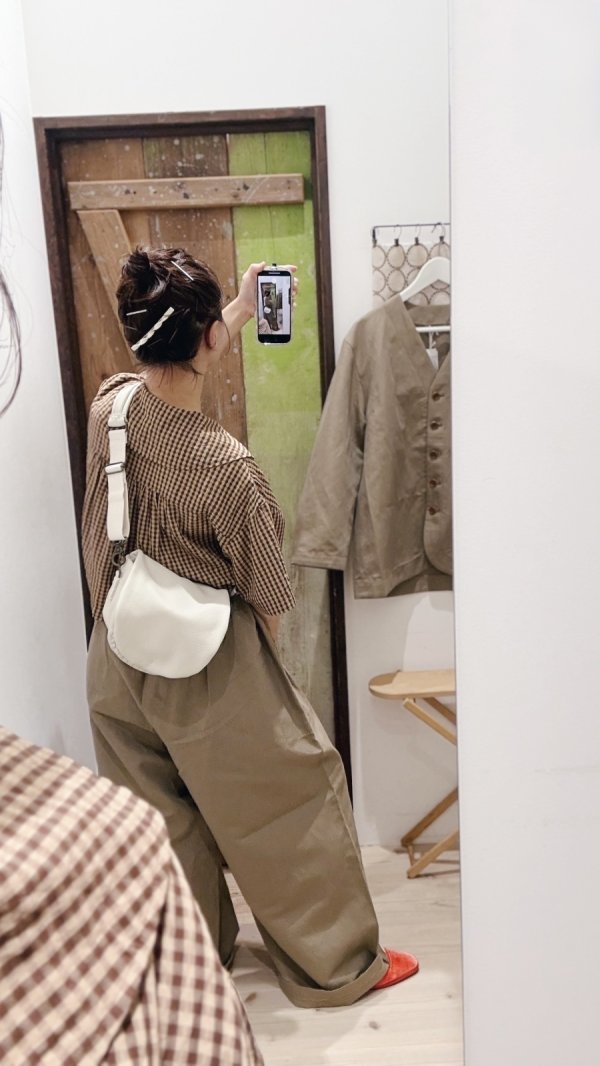 画像11: W/LギャザーワイドPT (252-3389:BK)