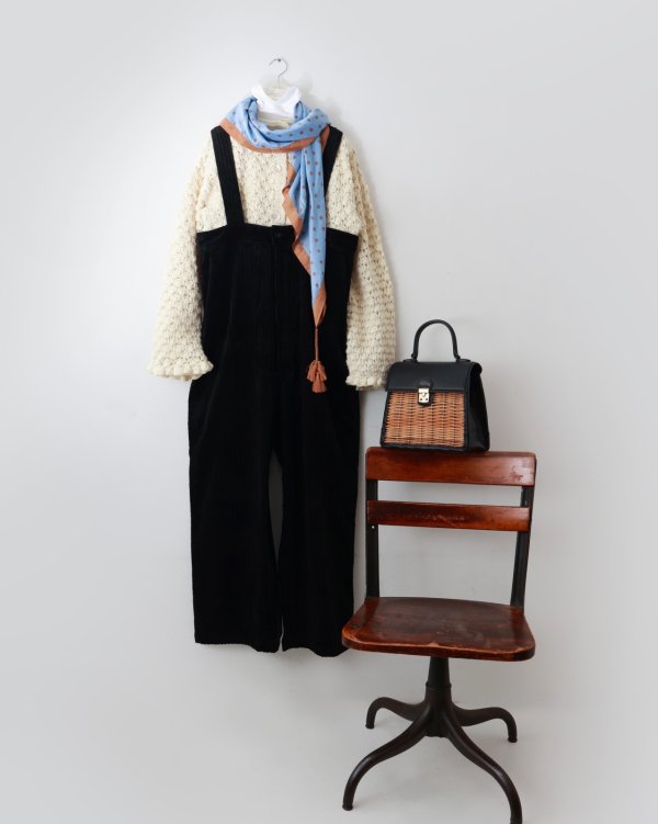 画像17: Hight Rise Brace Trousers (BK)