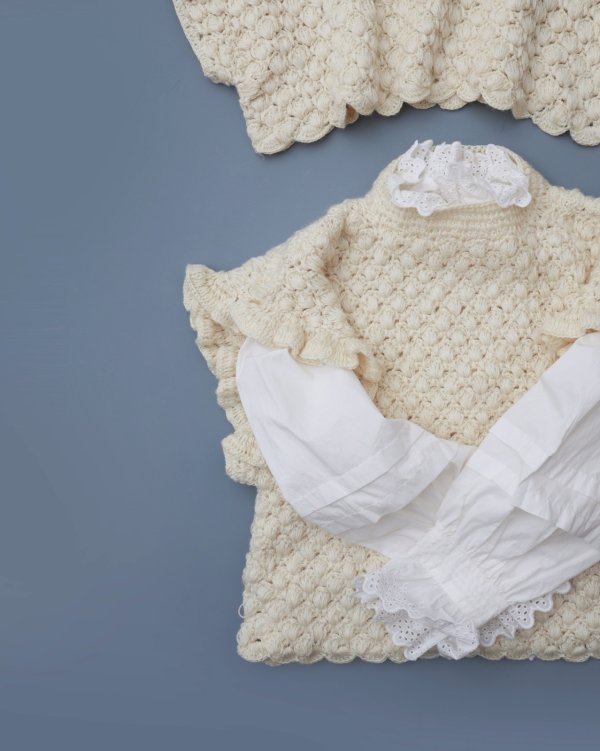 画像17: shop別注!! Hand Knit Hand Crochet Gilet (IV)