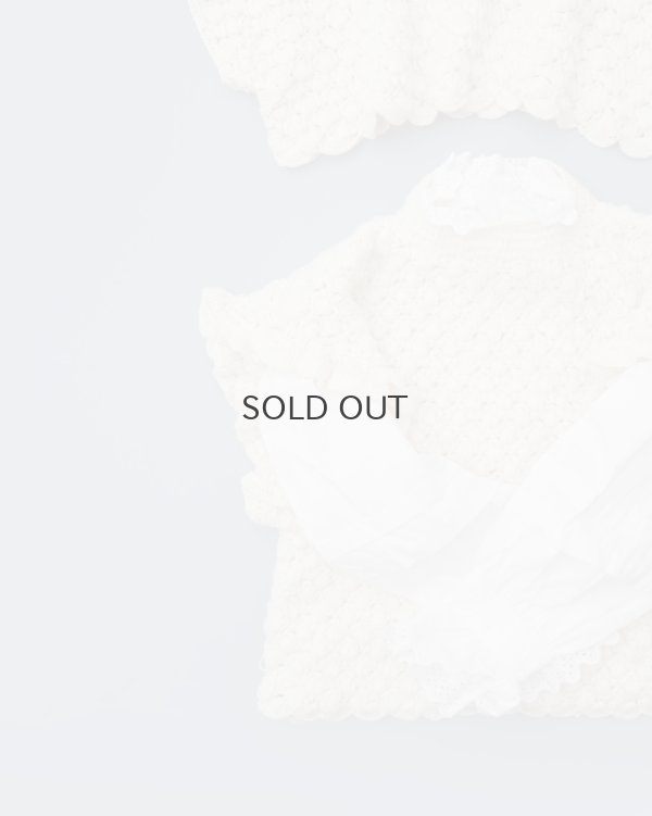 画像17: shop別注!! Hand Knit Hand Crochet Gilet (IV)