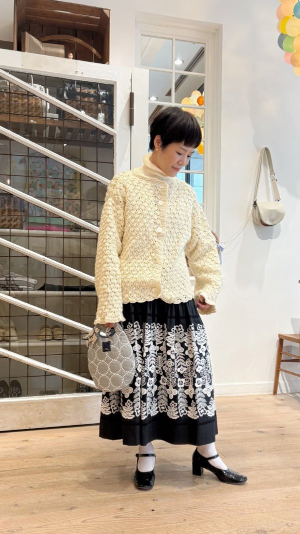 画像14: swing garden スカート (ADA5420:BK)