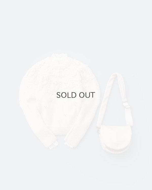 画像9: ネパールギルボックス 求心もよう編みプルオーバー (IV)