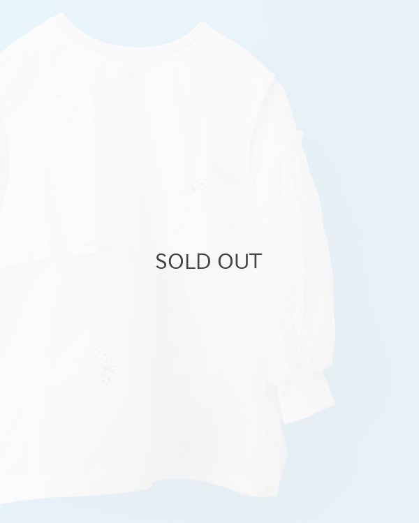 画像18: Cotton Frice T-Shirts With Mesh Sleeves KNT253 (IV)