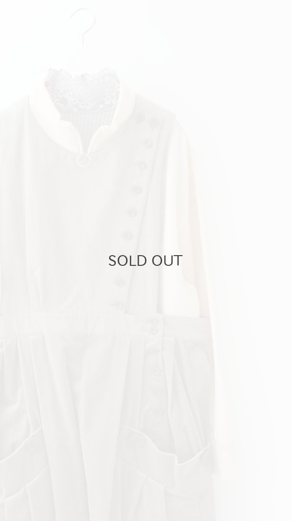 画像26: ML LUPETTO PLISSE' C/COLLO E POLSI PIZZO 304 (NOCE)