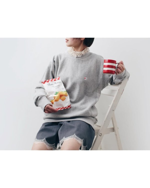 画像13: リバースウィーブ クルーネックスウェットシャツ (C3-Y031:GY)