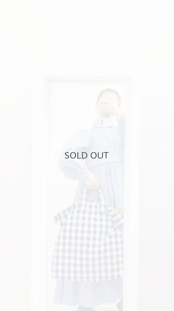 画像9: 先染め帆布 トートバッグ (261-8307:CHE)